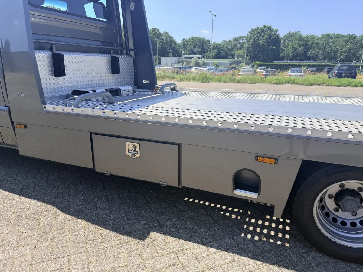 519 3.0 CDI L3 EURO VI-D Tijhof Aluliner oprijwagen full optie met aanhanger