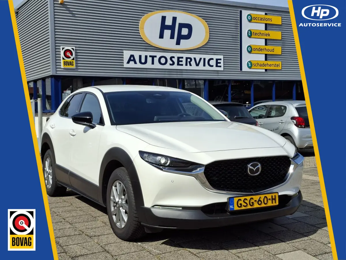 2.0 e-SkyActiv-G M Hybrid Homura PearlWhite Adaptieve-Cruise Carplay Elek.Achterklep Achteruitrijcamera Head-Up NAP!
