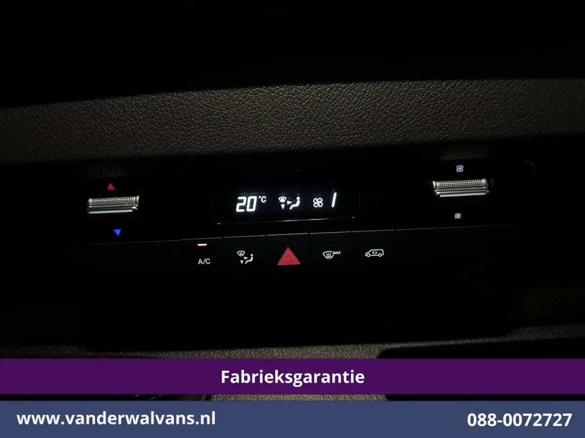 317 CDI 170pk L3H2 Fabrieksgarantie Euro6 Airco | XL MBUX | Camera | LED | Adaptieve Cruiscontrol Parkeersensoren, Bijrijdersbank