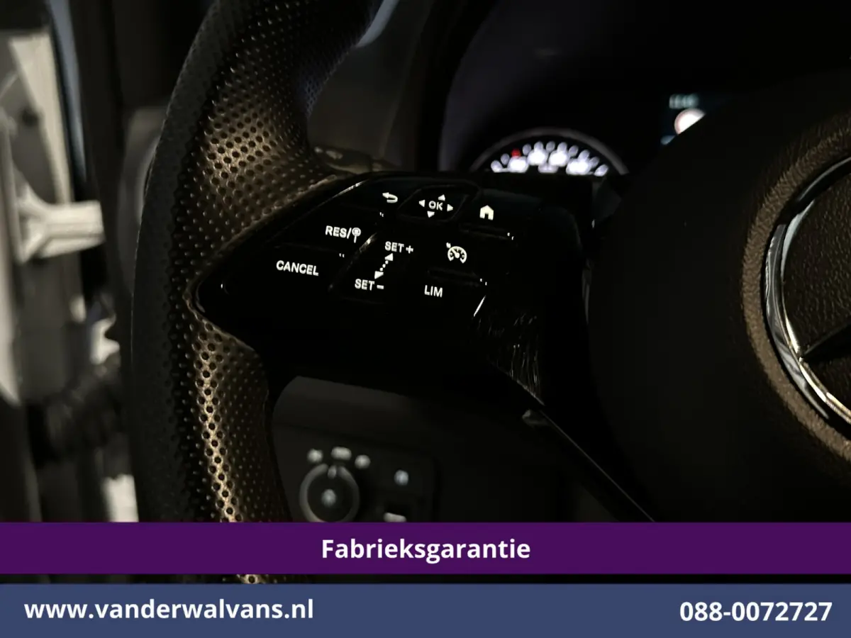 317 CDI 170pk L3H2 Fabrieksgarantie Euro6 Airco | XL MBUX | Camera | LED | Adaptieve Cruiscontrol Parkeersensoren, Bijrijdersbank