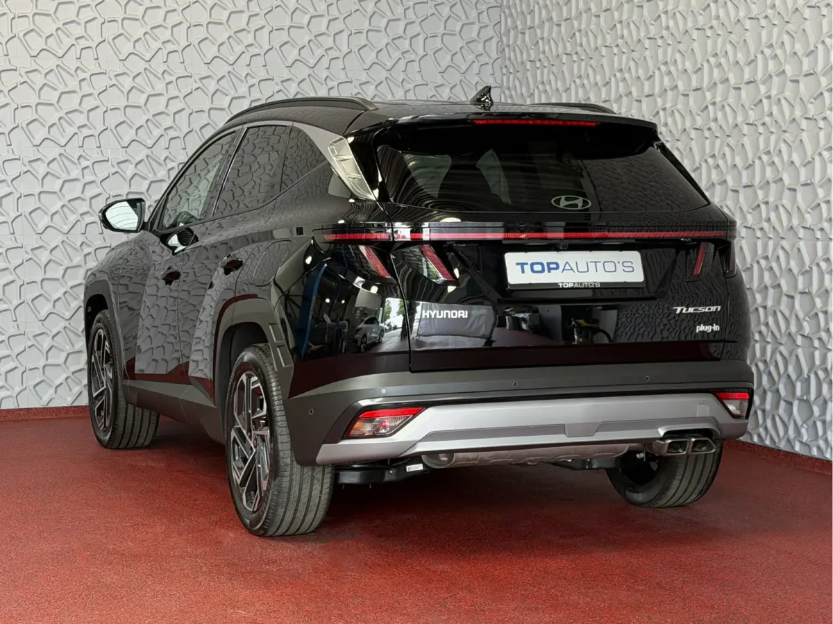 NW AUTO 1.6 T-GDI PHEV N-LINE LEER 360.CAMERA ELEK.KLEP ELEK.STOEL/GEHEUGEN VERWARMD/KOELING SUBWFR 19"LMV ZWARTE HEMEL STUURVERW. PLUG IN HYBRIDE