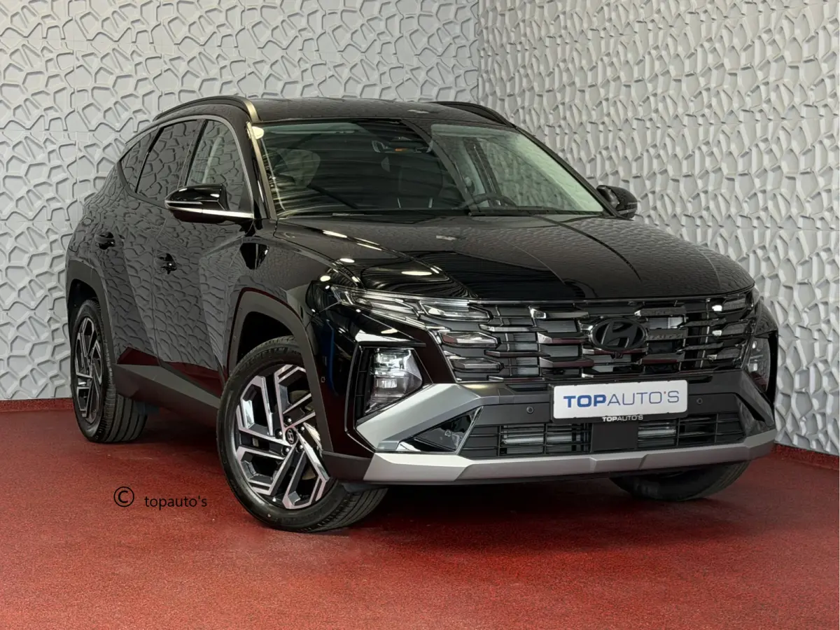 NW AUTO 1.6 T-GDI PHEV N-LINE LEER 360.CAMERA ELEK.KLEP ELEK.STOEL/GEHEUGEN VERWARMD/KOELING SUBWFR 19"LMV ZWARTE HEMEL STUURVERW. PLUG IN HYBRIDE