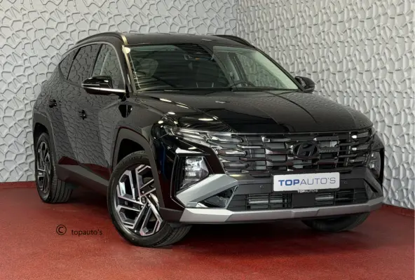NW AUTO 1.6 T-GDI PHEV N-LINE LEER 360.CAMERA ELEK.KLEP ELEK.STOEL/GEHEUGEN VERWARMD/KOELING SUBWFR 19"LMV ZWARTE HEMEL STUURVERW. PLUG IN HYBRIDE