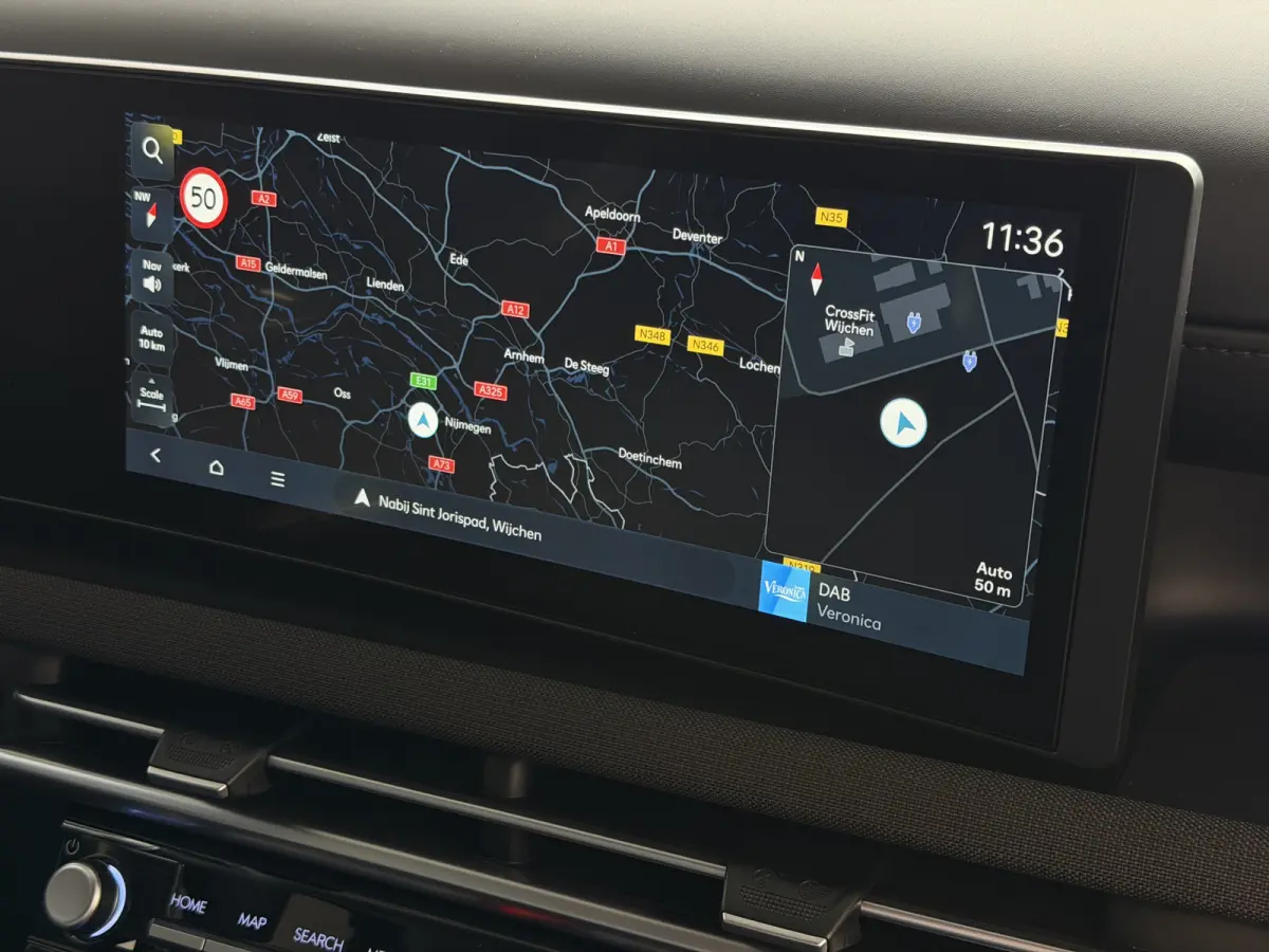 NW AUTO 1.6 T-GDI PHEV N-LINE LEER 360.CAMERA ELEK.KLEP ELEK.STOEL/GEHEUGEN VERWARMD/KOELING SUBWFR 19"LMV ZWARTE HEMEL STUURVERW. PLUG IN HYBRIDE
