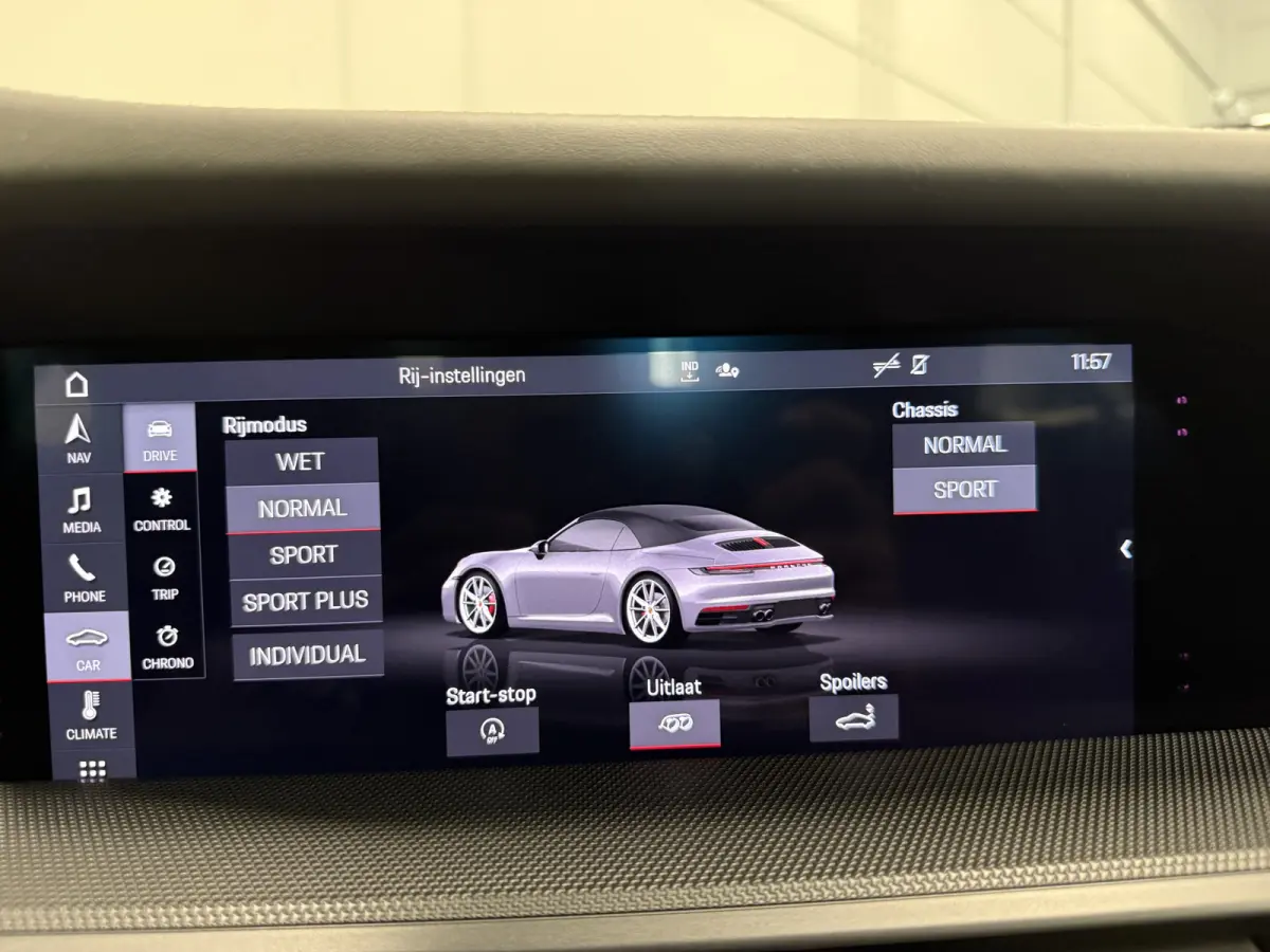 3.0 Carrera S KRIJT/SPORT-CHRONO/PASM/VENTILATIE+MEMORY/4 WIELBESTURING/SPORT-UITLATEN/PDLS-LED/ACC/360AMERA/BOSE/AMBIENT/PORSCHE-DEALER HISTORIE/BTW-AUTO