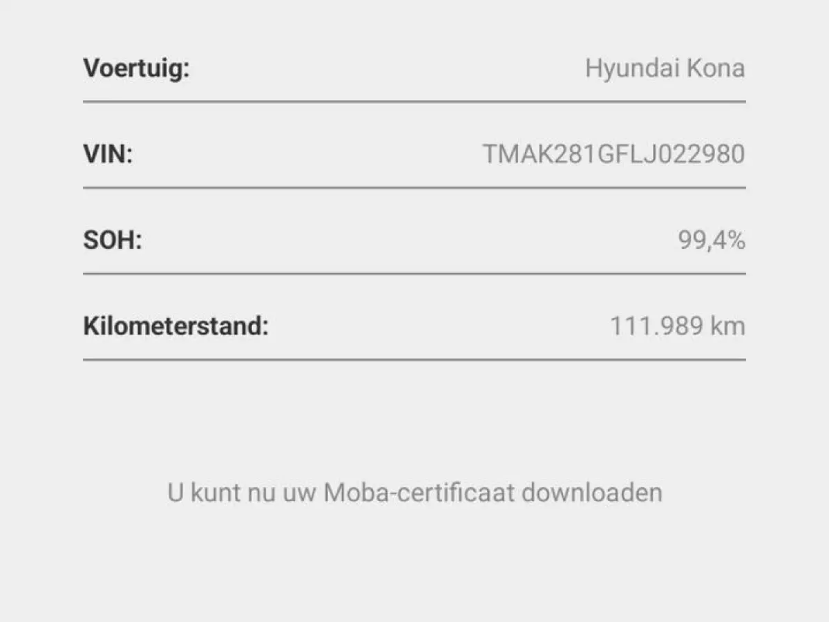 EV COMFORT 64 kWh (100% SOH) I AUTOMAAT I P-CAMERA I APPLE CARPLAY I CRUISE CONTROL