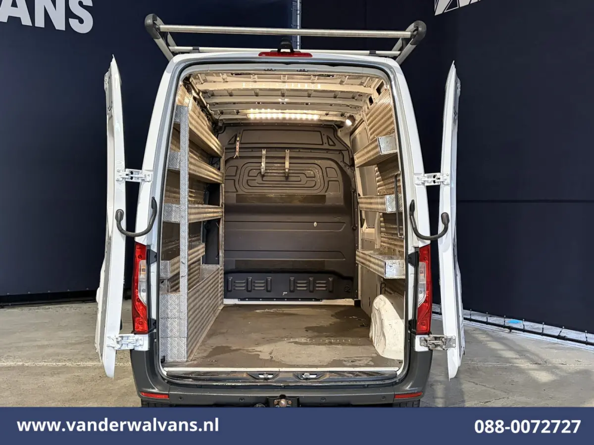 314 CDI 143pk L2H2 Euro6 Airco | Camera | Imperiaal | Trekhaak | Apple Carplay | Cruisecontrol Android Auto, Stoelverwarming, Parkeersensoren, Bijrijdersbank