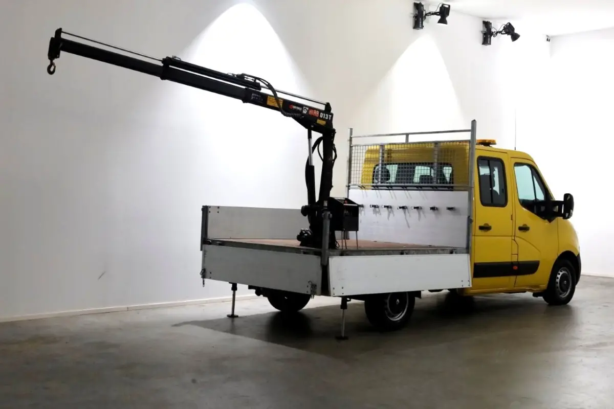 T35 2.3 dCi 130pk E6 L2H1 D.C. Open Laadbak + HIAB 013T Kraan 12-2016