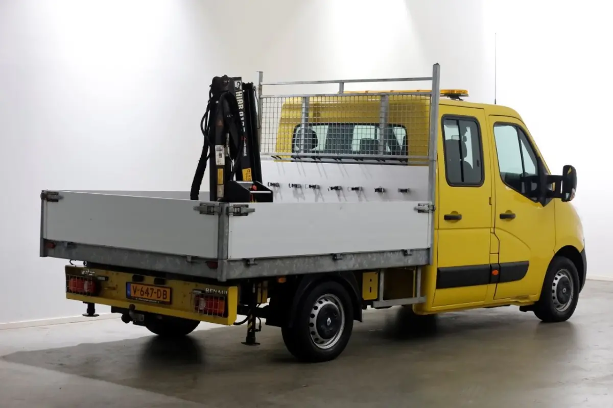 T35 2.3 dCi 130pk E6 L2H1 D.C. Open Laadbak + HIAB 013T Kraan 12-2016