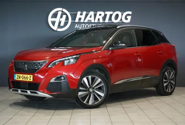1.6 PureTech GT Line 181PK AUT. + PANORAMA / LEDER / DODEHOEK / CAMERA /