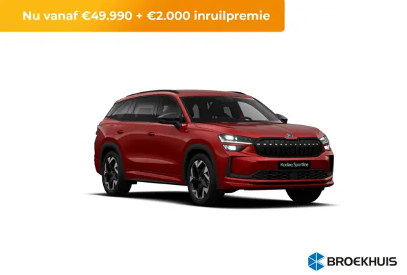 Sportline Limited | Achteruitrijcamera | Driving mode select | LED interieurverlichting inclusief sfeerverlichting