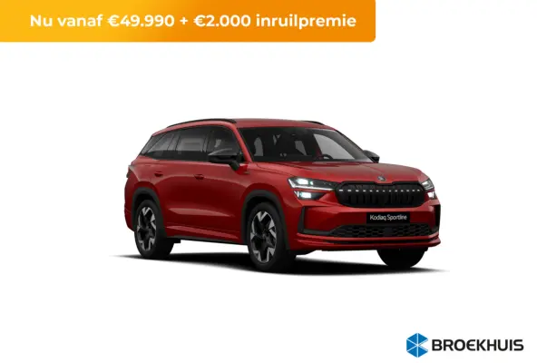 Sportline Limited | Achteruitrijcamera | Driving mode select | LED interieurverlichting inclusief sfeerverlichting