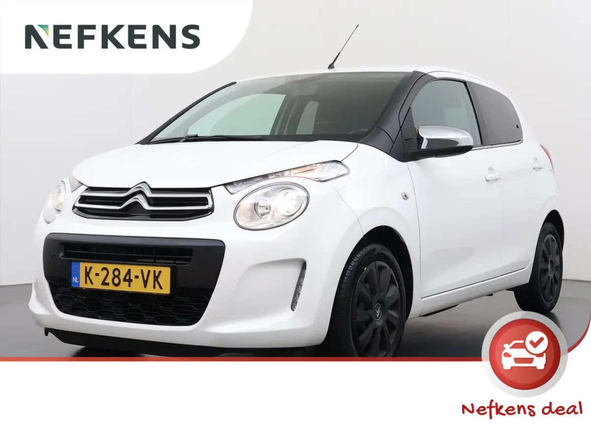 5-deurs Feel 72pk | Airco | Radio met Bluetooth | Lederen stuurwiel | Snelheidsbegrenzer | LED dagrijverlichting | Getinte ramen | In hoogte verstelbare bestuurdersstoel