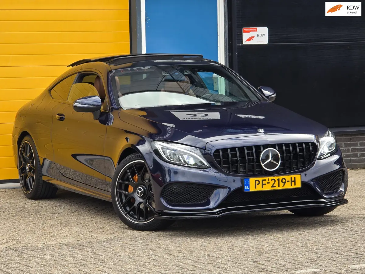 200 AMG 63 Look / Aut / Cognac Leder / Navi / Burmester / Open Pano / Ecc / Elek Pakket / 19 Inch