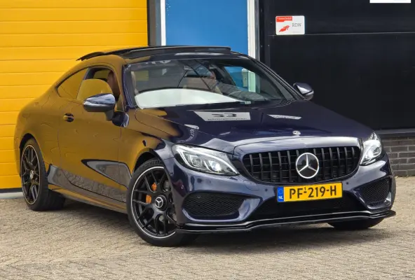 200 AMG 63 Look / Aut / Cognac Leder / Navi / Burmester / Open Pano / Ecc / Elek Pakket / 19 Inch