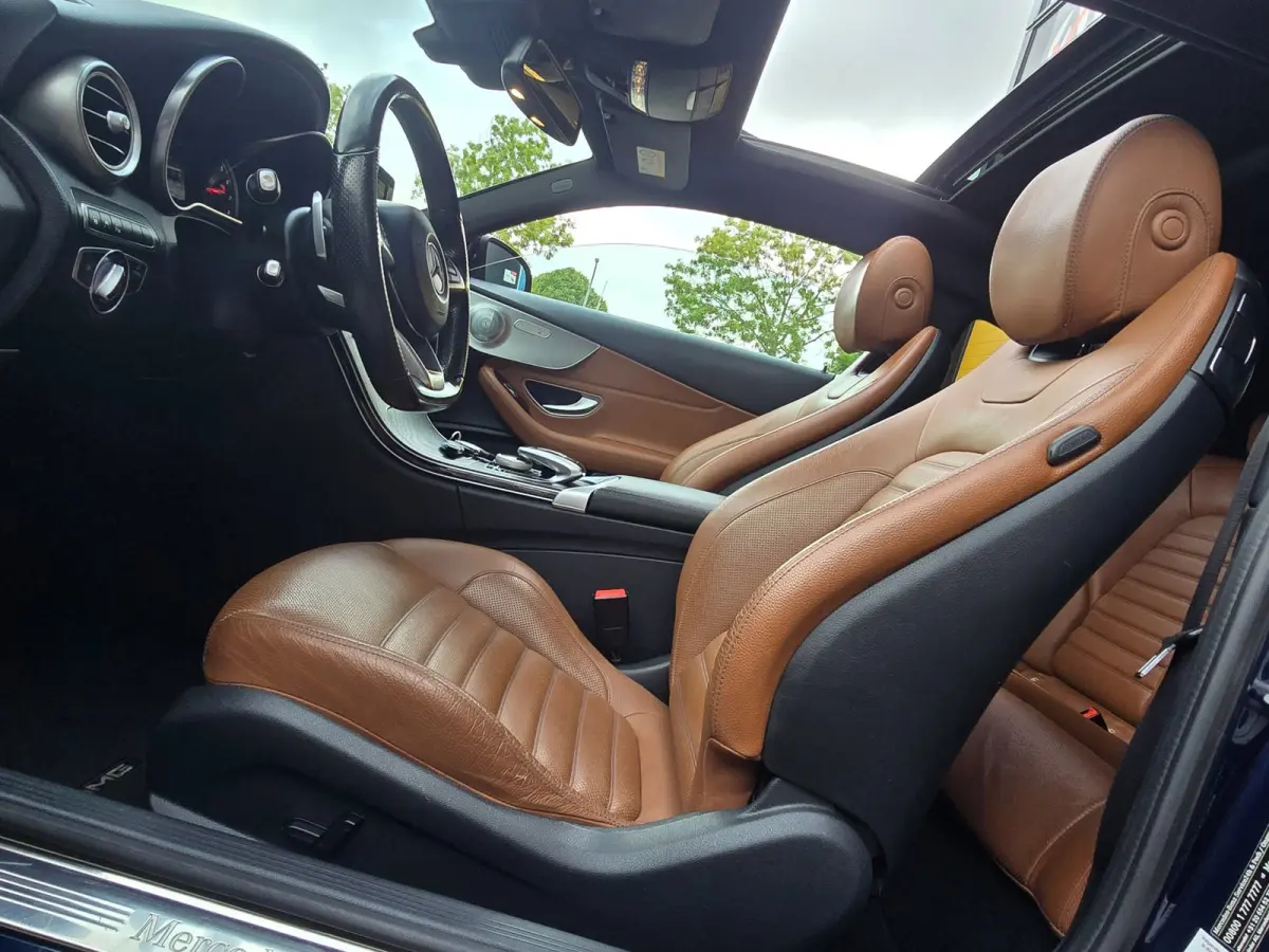 200 AMG 63 Look / Aut / Cognac Leder / Navi / Burmester / Open Pano / Ecc / Elek Pakket / 19 Inch