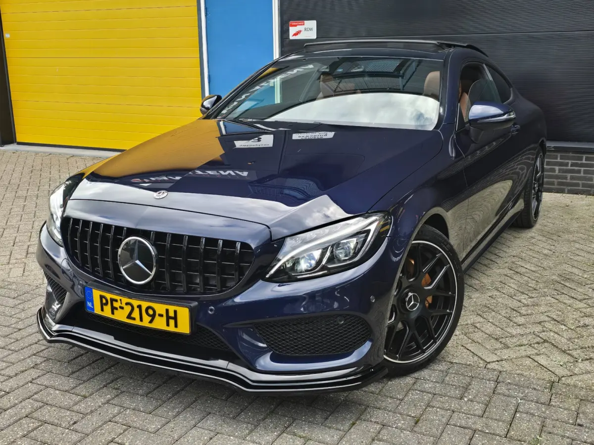 200 AMG 63 Look / Aut / Cognac Leder / Navi / Burmester / Open Pano / Ecc / Elek Pakket / 19 Inch