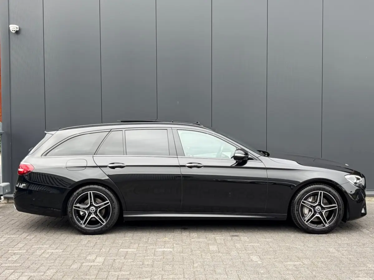 E 200 AMG Nightpakket Pano Burmester Sfeerlicht Leder LED NL-auto