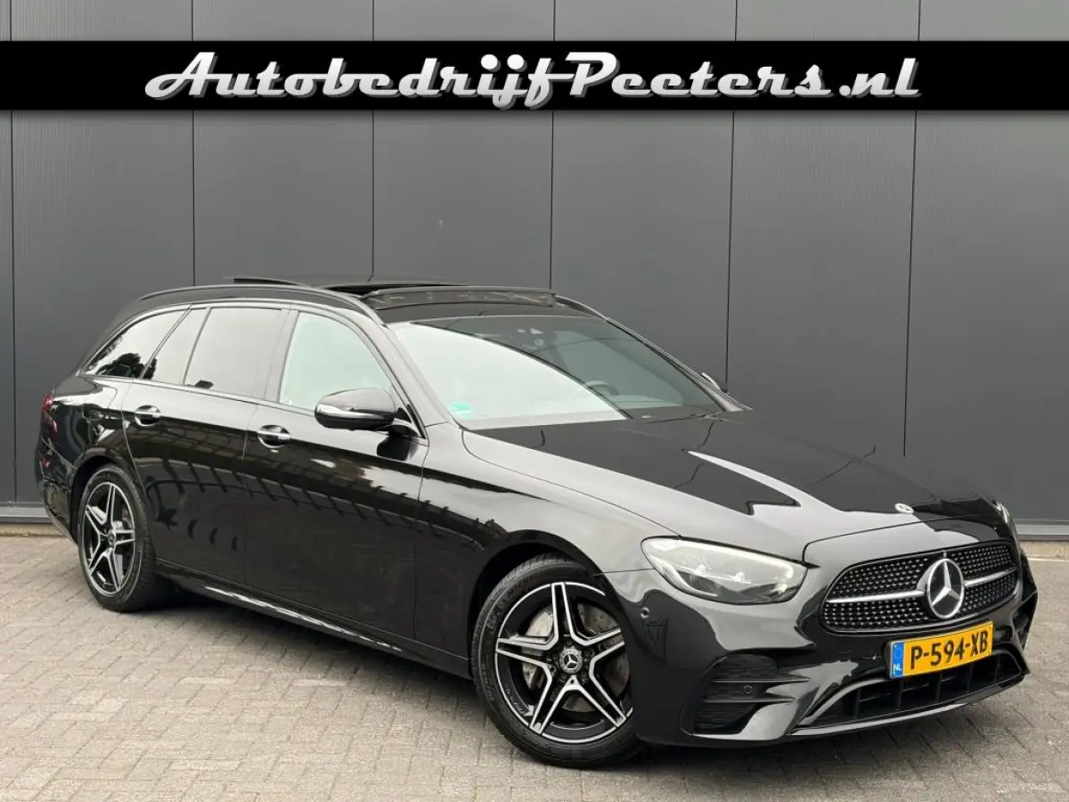 E 200 AMG Nightpakket Pano Burmester Sfeerlicht Leder LED NL-auto