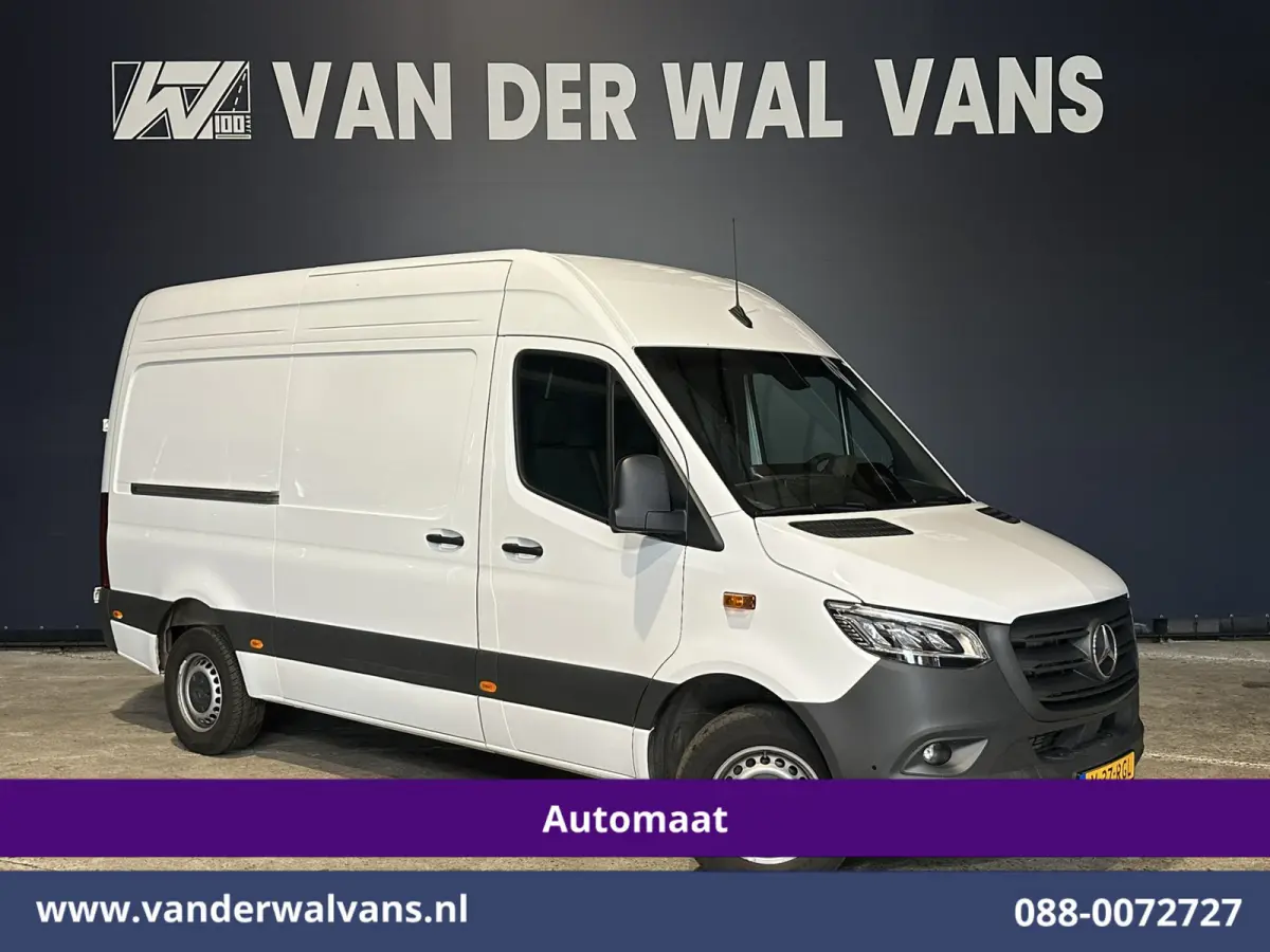 317 CDI 170pk 9G-Tronic Automaat L2H2 Euro6 Airco | Camera | Navigatie | Cruisecontrol | LED Chauffeursstoel, Stoelverwarming, Parkeersensoren, Bijrijdersbank