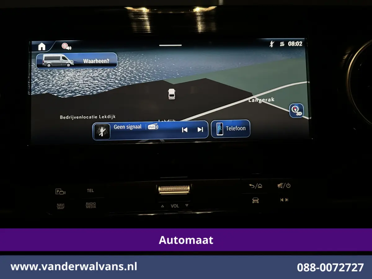 317 CDI 170pk 9G-Tronic Automaat L2H2 Euro6 Airco | Camera | Navigatie | Cruisecontrol | LED Chauffeursstoel, Stoelverwarming, Parkeersensoren, Bijrijdersbank