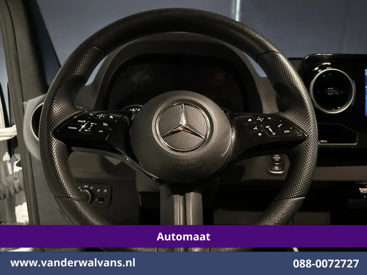 317 CDI 170pk 9G-Tronic Automaat L2H2 Euro6 Airco | Camera | Navigatie | Cruisecontrol | LED Chauffeursstoel, Stoelverwarming, Parkeersensoren, Bijrijdersbank