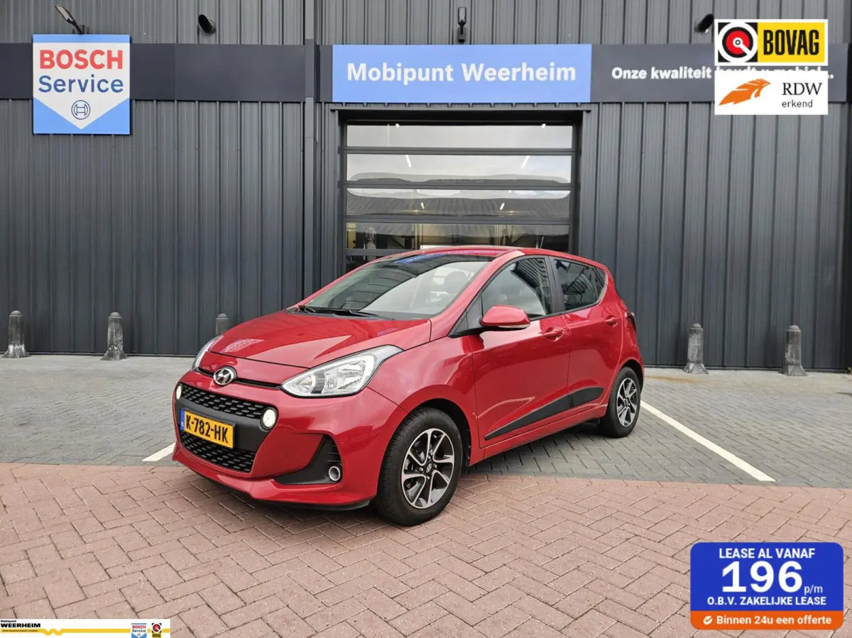 Hyundai i10 2018 Benzine Automatisch leasen