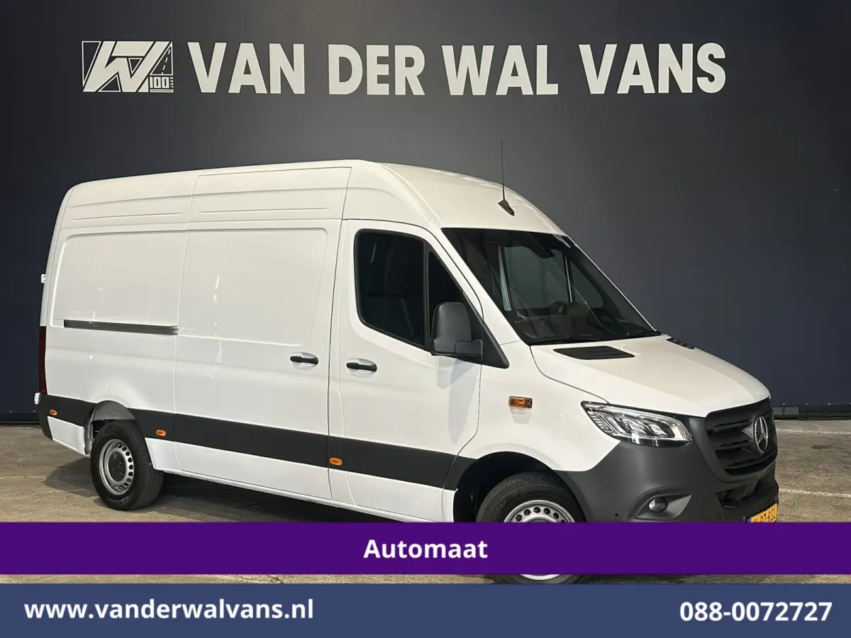 317 CDI 170pk 9G-Tronic Automaat L2H2 Model 2025 Euro6 Airco | XL MBUX | Camera | Navigatie | Adaptieve Cruisecontrol | LED Chauffeursstoel, Stoelverwarming, Parkeersensoren, Bijrijdersbank
