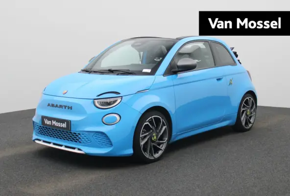 Fiat Abarth Scorpionissima 42 kWh | Navigatiesysteem | Parkeersensoren voor + achter | Camera | Stoelverwarming | Lichtmetalen velgen 18" |