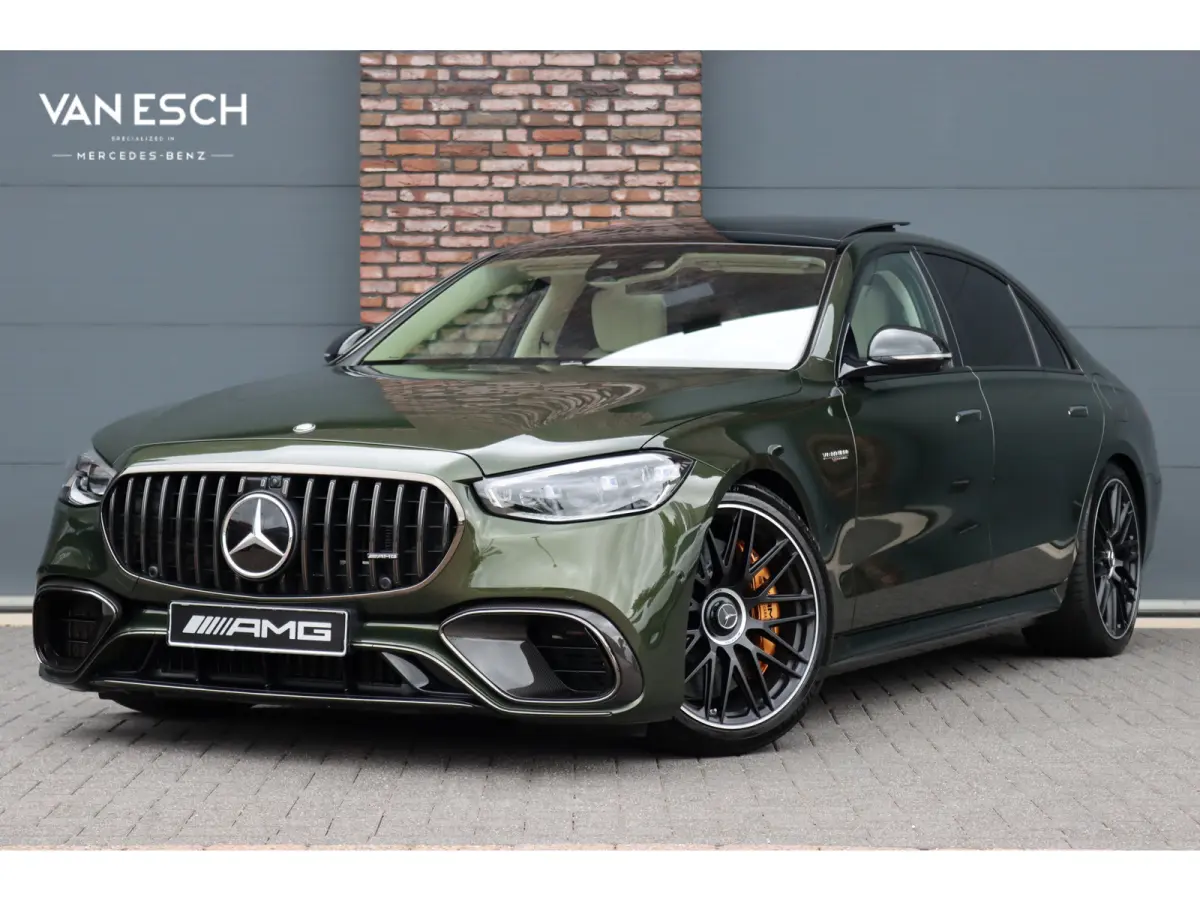 AMG 63 S E Performance | 802pk | Manufaktur | Keramisch | Carbon | Luchtvering | Chauffeurspakket | Massage | Entertainment Achter | HUD | Vlakkenverwarming | Burmester High-End 4D |