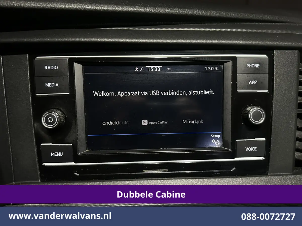 2.0 TDI 150pk 4Motion L2H1 Dubbele Cabine Euro6 Airco | 5-Zits | Apple Carplay | Cruisecontrol | Omvormer Android Auto, 2500kg Trekhaak, Leder, Parkeersensoren, Achterklep