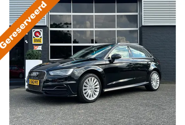 1.4 E-tron PHEV Aut, Airco, Bluetooth, Cruise, Pano, Navi, PDC,Led Topconditie! Veel in geïnvesteerd (8K) om deze prachtige Audi in topconditie te houden.