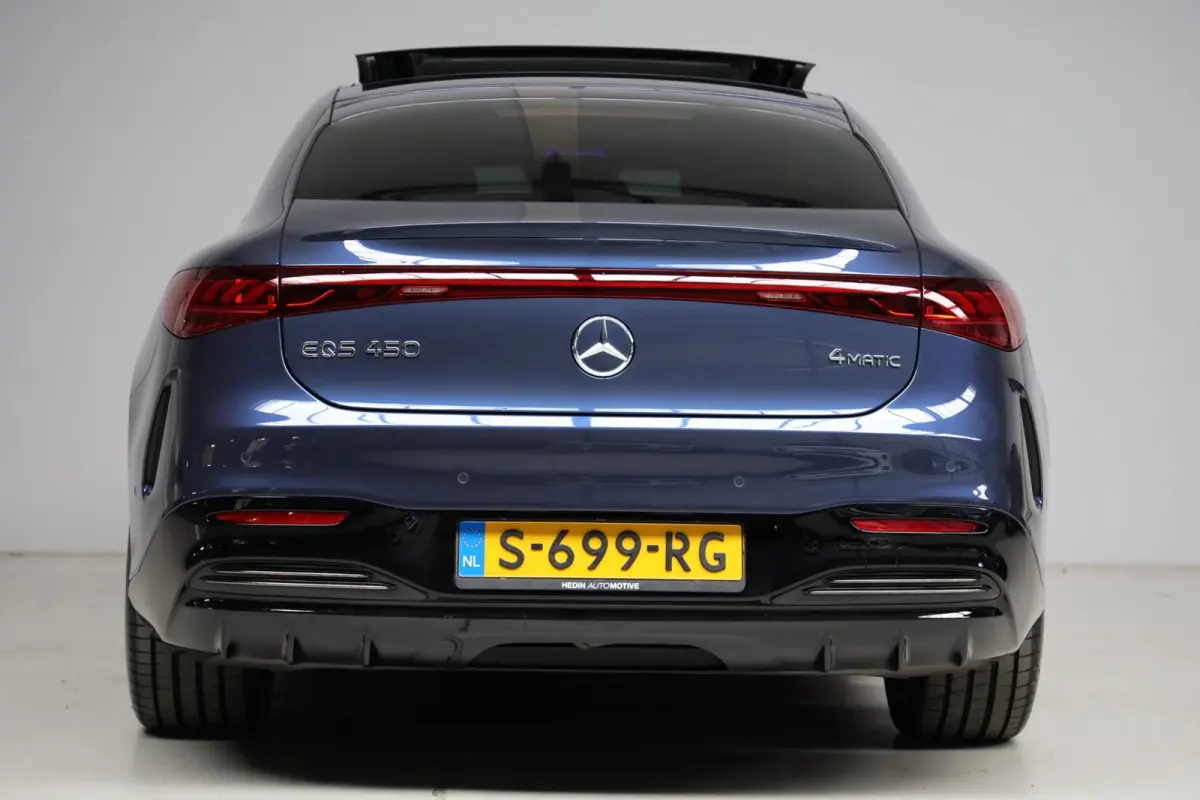 450 4MATIC AMG Line 108 kWh | hyperscreen | head-up | elek. trekhaak | massage stoel(en) | stoelkoeling | 1e eig
