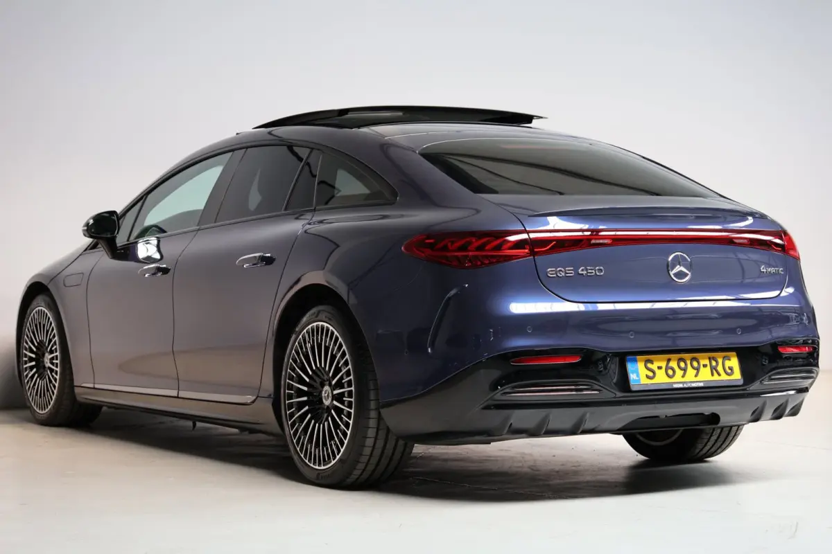 450 4MATIC AMG Line 108 kWh | hyperscreen | head-up | elek. trekhaak | massage stoel(en) | stoelkoeling | 1e eig