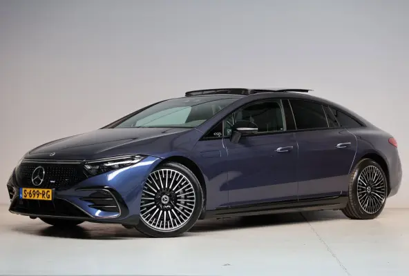 450 4MATIC AMG Line 108 kWh | hyperscreen | head-up | elek. trekhaak | massage stoel(en) | stoelkoeling | 1e eig