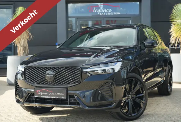 2.0 T8 Plug-in hybrid AWD Black Edition | Luchtvering | Pano | Trekhaak | Volvo XC60 2.0 T8 Plug-in Hybrid AWD Black Edition met 2.0 viercilinder plug-in hybride aandrijflijn en 455 PK, voor