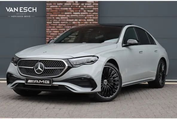 400 e 4MATIC AMG Line | Hyperscreen | Distronic | Burmester | Leder | Trekhaak | Stoelventilatie | Digital Light | Verwarmd Stuurwiel | Panoramadak | Surround Camera | Augmented Reality |