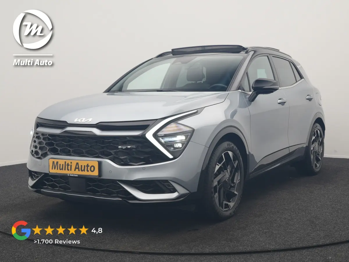 1.6 T-GDi Hybrid MHEV GT-Line 180pk Dealer O.H | Trekhaak Afn. | Panodak | Adaptive Cruise | 360 Camera | Harman / Kardon | Leeren Sportstoelen Memory & Ventilatie | Keyless | Apple Carplay 