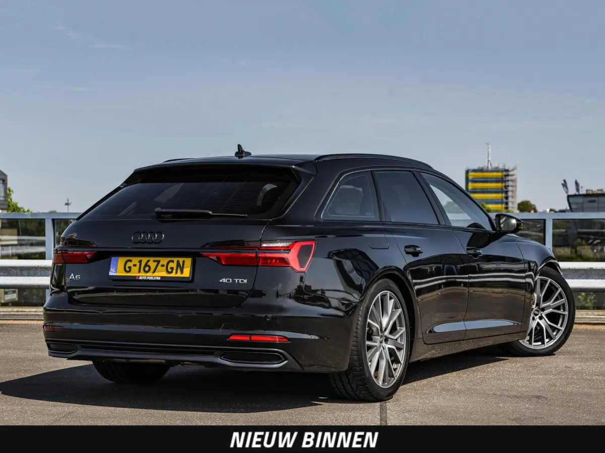 40 TDI quattro Sport S-Line Black Optic | Trekhaak | LED | Memory | Apple CarPlay/Android Auto | Navigatie | 20"