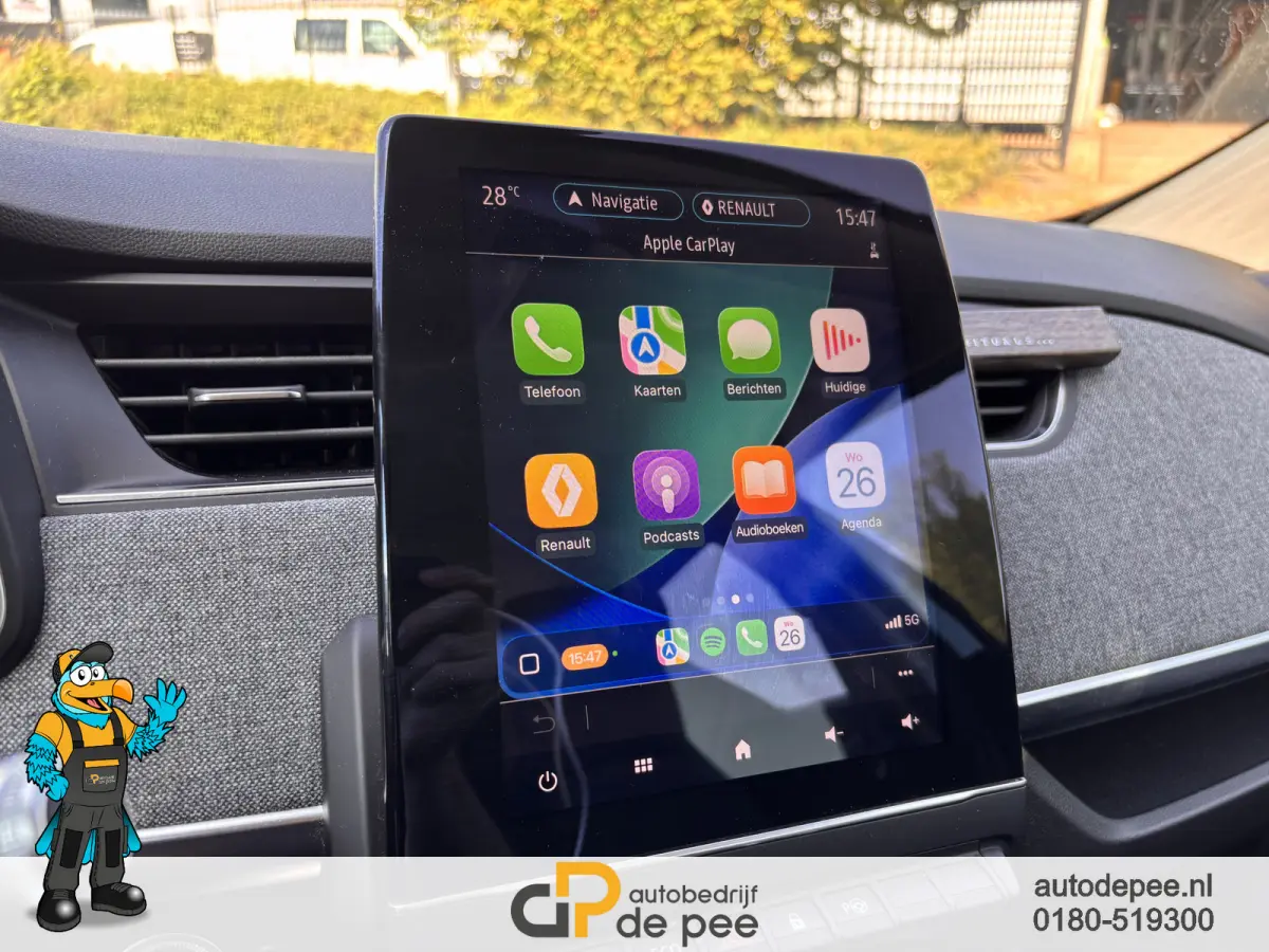 R135 Intens 52 kWh incl. accu GARANTIE/KOOPACCU SOH 92%/CRUISE/CLIMA/CARPLAY/PARKEERSENS. V+A/CAMERA/LICHTMETAAL rijklaarprijs!