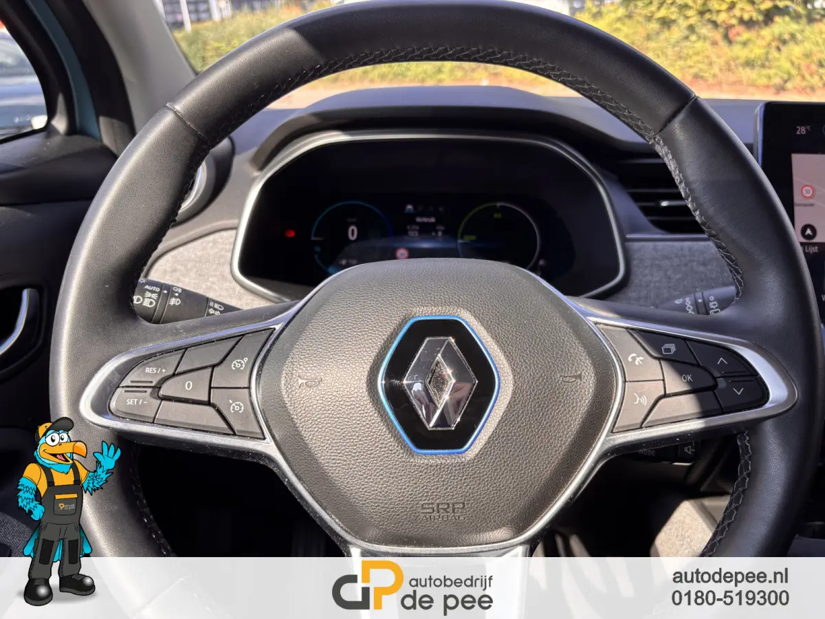 R135 Intens 52 kWh GARANTIE/SOH 92%/HUURACCU/CRUISE/CLIMA/CARPLAY/PARKEERSENS. V+A/CAMERA/LICHTMETAAL rijklaarprijs!