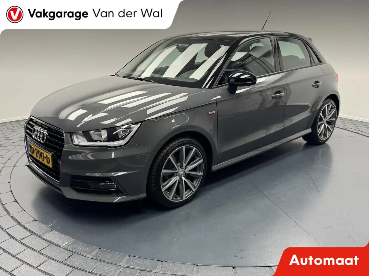 1.0 TFSi S-Line Automaat-Airco-Navigatie-Cr.contr-Bluetooth-Lm17''velgen