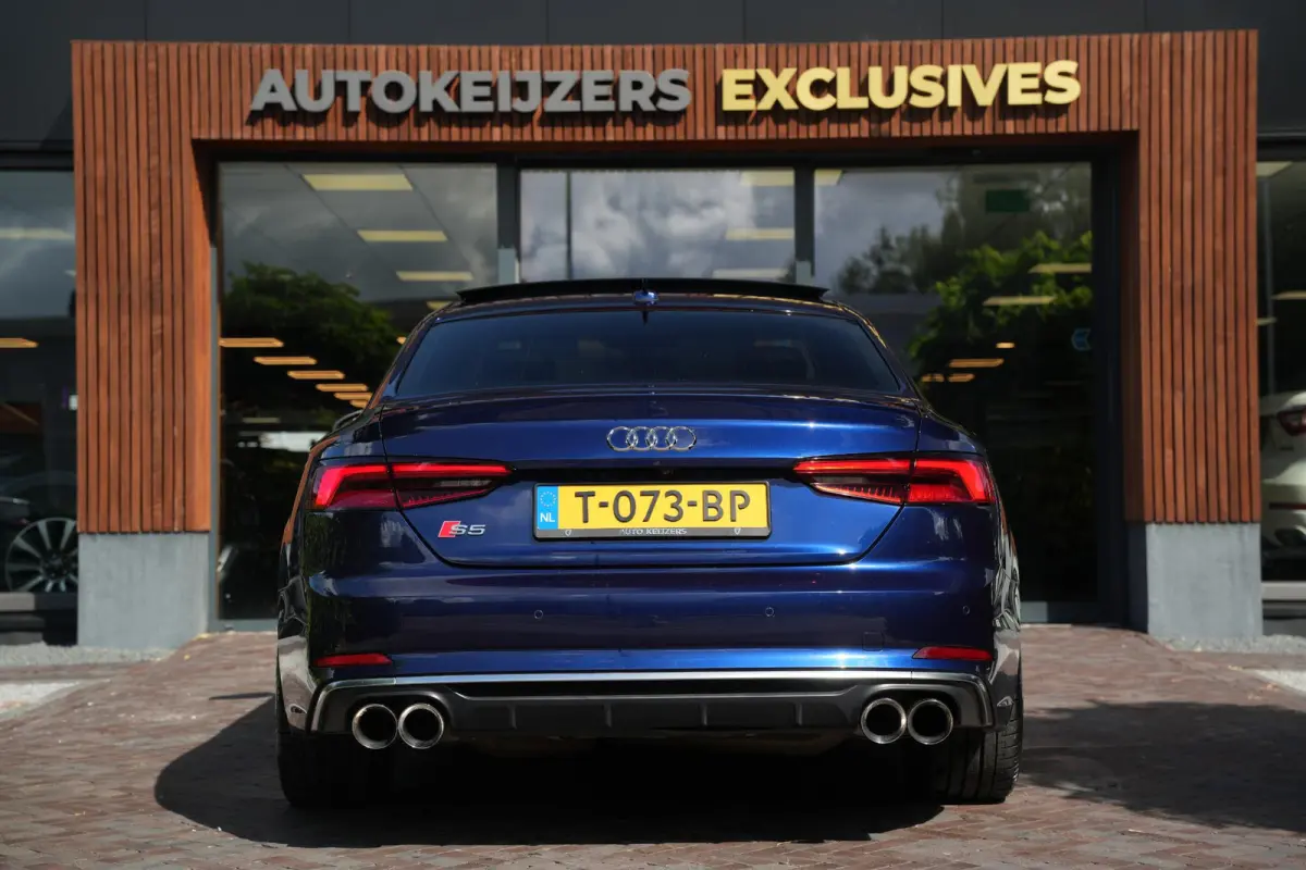 3.0 TFSI S5 quattro Pro Line Plus Panoramadak B&O Luxe Leder Carplay Massage Milltek