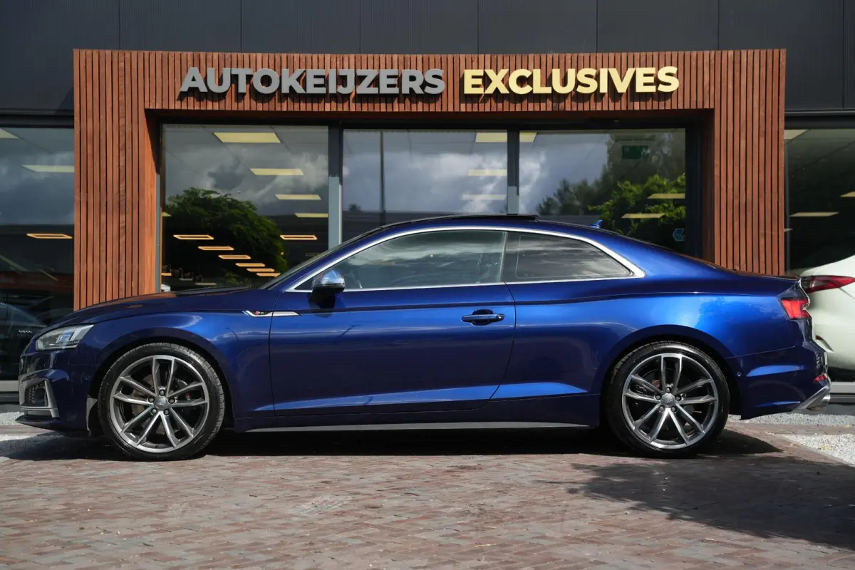 3.0 TFSI S5 quattro Pro Line Plus Panoramadak B&O Luxe Leder Carplay Massage Milltek
