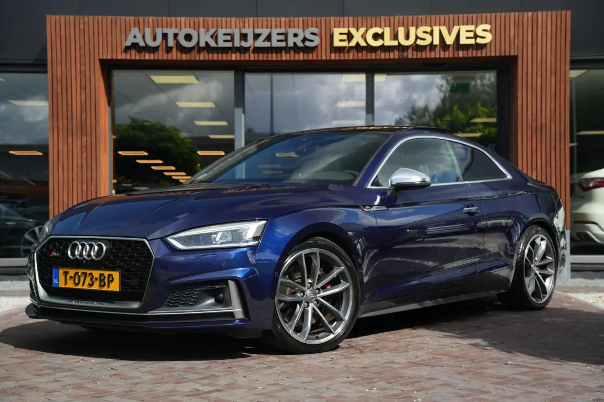3.0 TFSI S5 quattro Pro Line Plus Panoramadak B&O Luxe Leder Carplay Massage Milltek