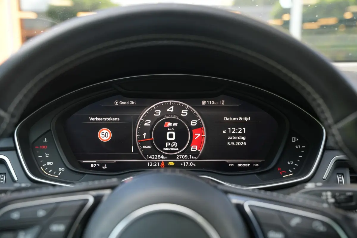 3.0 TFSI S5 quattro Pro Line Plus Panoramadak B&O Luxe Leder Carplay Massage Milltek