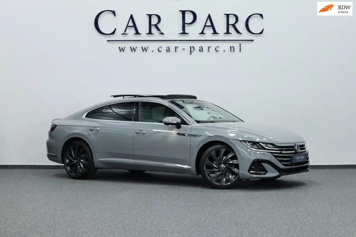 2.0 TSI 3x R-line BTW/LED/VIRTUAL/SFEER/PANO/LEER+S.VERWARMING+MEMORY/KEYLESS/20"/CAM/LINE/ACC/12 MDN GARANTIE!