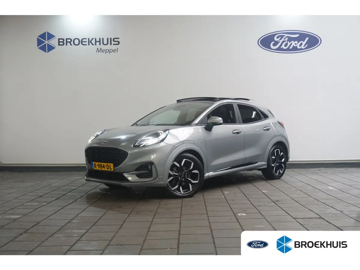 1.0 EcoBoost ST-Line X Automaat | Compleet! | Panoramadak | Adaptive Cruise | Dode Hoek Detectie | Winter Pakket | Elektrische Kofferklep |