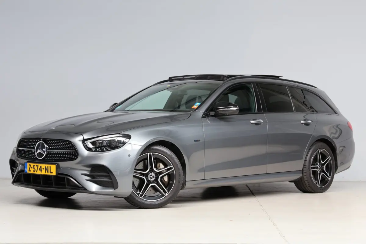 300 e AMG Line | panoramadak | burmester | elek. stoelen | leder | dodehoek detectie | apple carplay