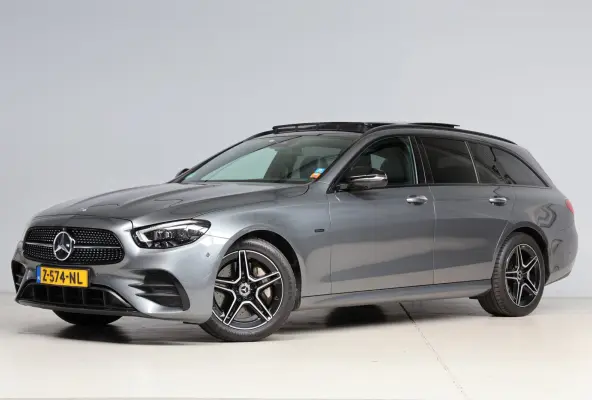 300 e AMG Line | panoramadak | burmester | elek. stoelen | leder | dodehoek detectie | apple carplay